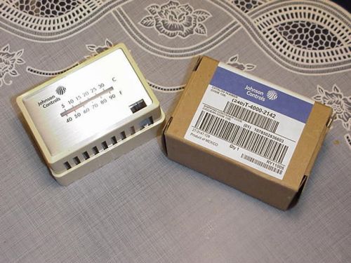 Johnson Controls T-4000-2142 Beige Thermostat Cover Plate Assembly NEW IN BOX!