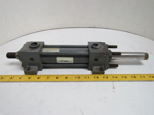 Miller dhv72/53r6/4b hydraulic cylinder 1-1/2&#034;bore 4&#034;stroke series hv double rod for sale