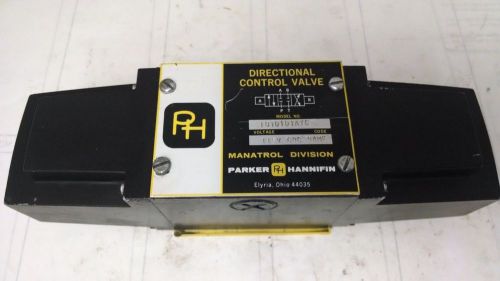 PARKER HANNIFIN 115 VOLT SOLENOID OPERATED DIRECTIONAL CONTROL VALVE 10101D1AYC