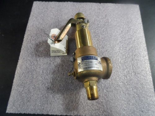 (1x) Kunkle Valve - 912BDC3B - 1/2 Size - Set 12 PSIG - Pump Valve