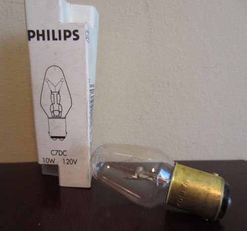Philips C7DC 10W 120V Light Bulb Lamp x1 New