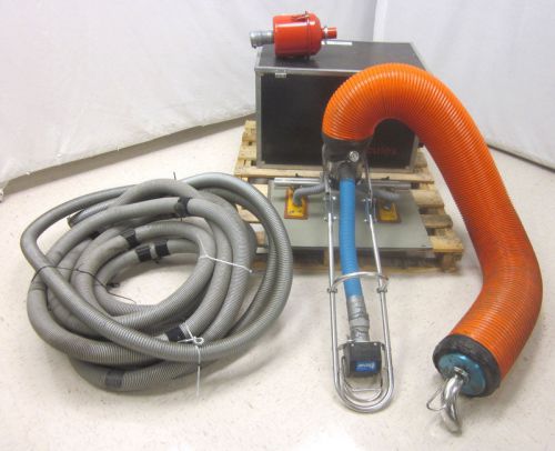 Vaculex anver vt-200 5-hp vacuum hoist lift lifting aid system 3-ph 460v 8&#034;-dia for sale