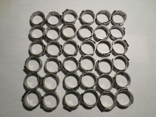 Pex Steel Crimp  Cinch Ring 1/2&#034; - Lot of 36