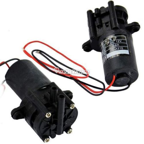 DC 12V  Mini Gear Brush Magnetic Self-priming Booster Hot Water Oil Pump 100°C W3