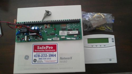HOME SECURITY SYSTEM:  GE NetworX Series NX-8V2 Security Alarm System