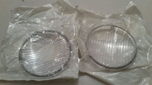 NEW WHELEN CLEAR OPTIC 4&#034; ROUND LED LENS PART #68-1963447-3S