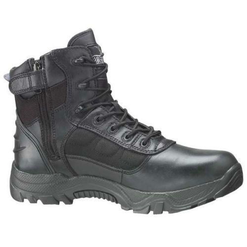 THOROGOOD 804-6190 Work Boots, Comp, Mn 6M / Wmn 8M, Black, 1PR