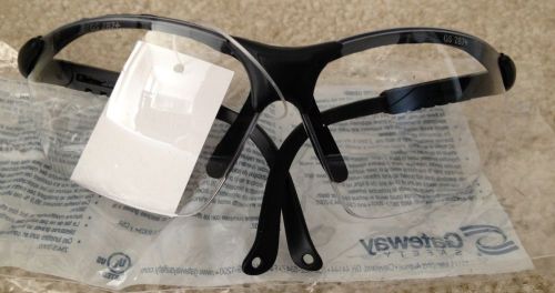 Scorpion Clear Adjustable Safety Glasses 99.9% UV-A/UV-B Protection #16GB80