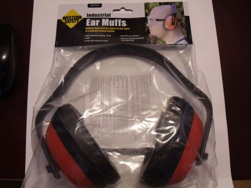 New western saftey industrial ear muffs ansi 19 db noise reduction for sale