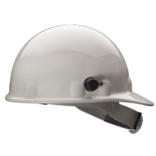 Hard Hat, Front Brim, G/C, SwingStrap, White E2QSW01A000