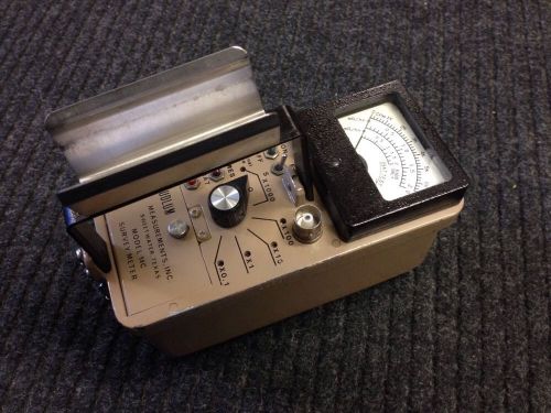 Ludlum 14C Survey Meter Tested In Good Working Condition Calibrated With Cert