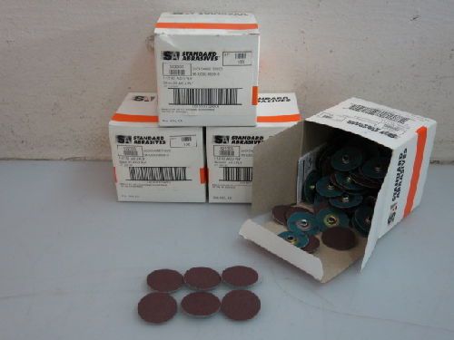 390 STANDARD ABRASIVES 522305 1-1/2&#034; A/O QUICK CHANGE SANDING DISC&#039;S