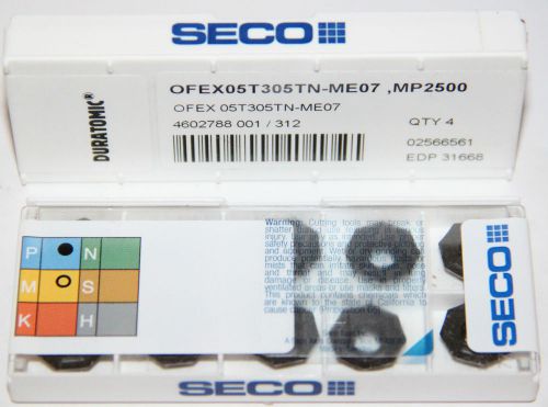 OFEX 05T305TN-ME07 MP2500 SECO * * 10 INSERTS *** FACTORY PACK ***