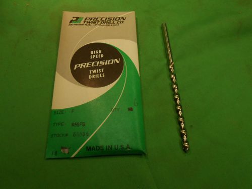 R55fs  letter f  fast spiral taper length hss drill  made in  usa for sale