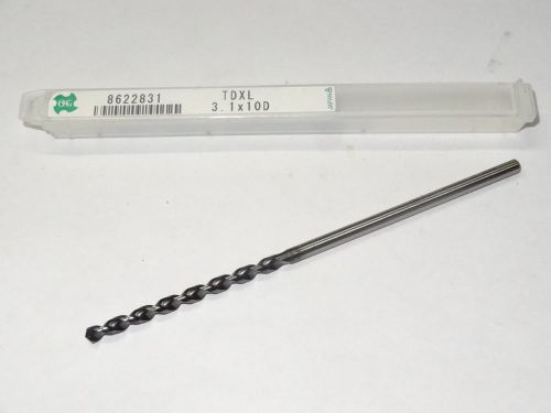 OSG 3.1mm 0.1220&#034; WXL Fast Spiral Taper Long Length Twist Drill Cobalt 8622831