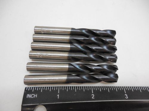 LTR &#034; M &#034; screw machine drill bits pack of 6 HD SM Tialn Coat
