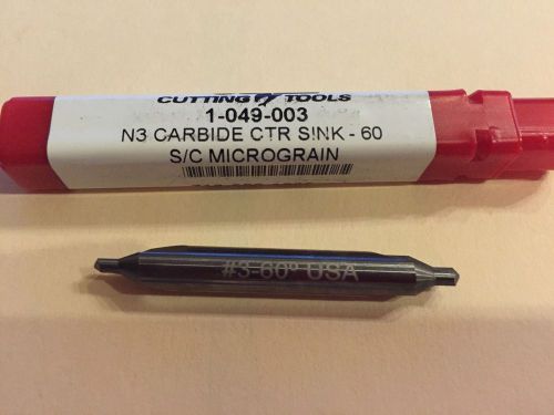 US22 SOLID CARBIDE COUNTERSINK - 60o ???????, 1-049-003