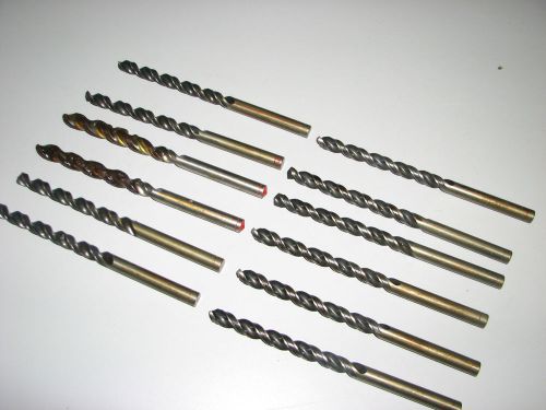 12 Pieces Mohawk .369&#034; Drill/Reamers -Aircraft,Aviation, Machinist Tools