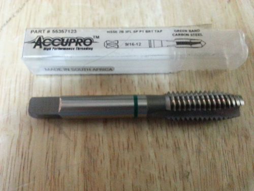 Accupro - Spiral Point Taps Thread Size (Inch): 9/16-12 Class of Fit: 2B