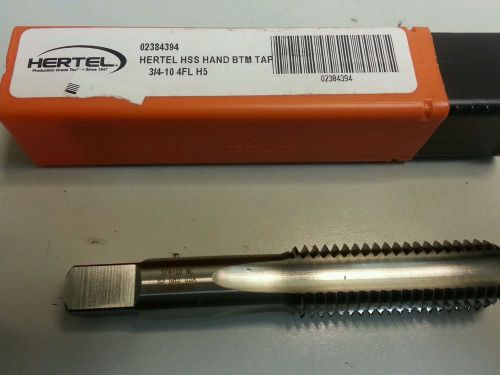 Hertel 3/4-10 HSS Tap