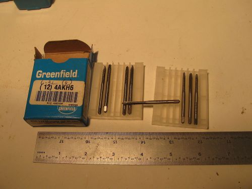 8 pc Greenfield 6-32 2F Gun Taps Spiral Point H3 13232 5301                 (19)