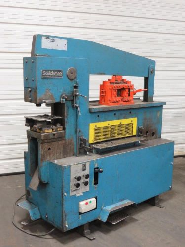 (1) scotchman 90 ton hydraulic ironworker - used - am13665 for sale