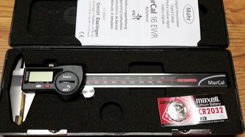 New - mahr digital caliper machinist tool marcal 16 ewr ip67 waterproof #4103061 for sale