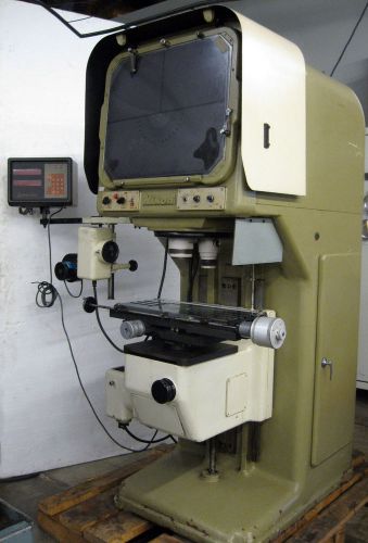 NIKON 5A PROFILE PROJECTOR / OPTICAL COMPARATOR 10 20 50 100 200 X Magnification