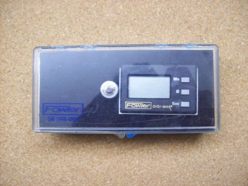 Fowler digi-max 54-568-000 electronic test indicator needs 3.6v battery for sale