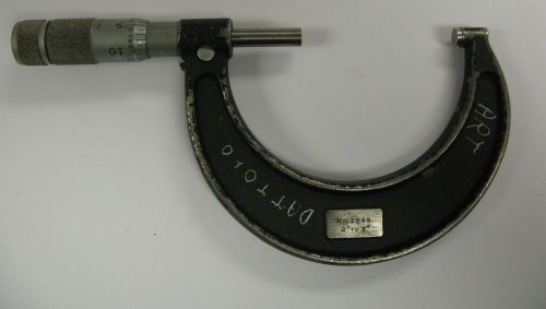 Lufkin  micrometer, 2-3&#034; usa for sale