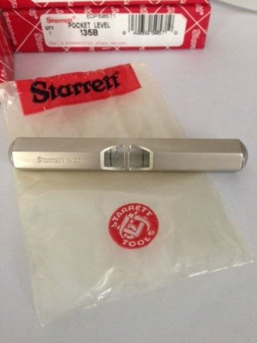 Starrett 135b. pocket  level for sale