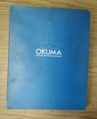 Okuma CNC Lathe LR15 OSP5000L-G Electrical Drawing Manual