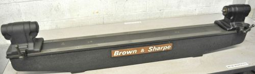 BROWN &amp; SHARPE 4&#034; X 36&#034; BENCH CENTERS