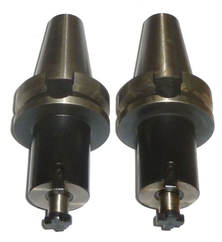 2 new bt40 taper 1/2&#034; arbor shell end face mill holders x 2-7/8&#034; for sale