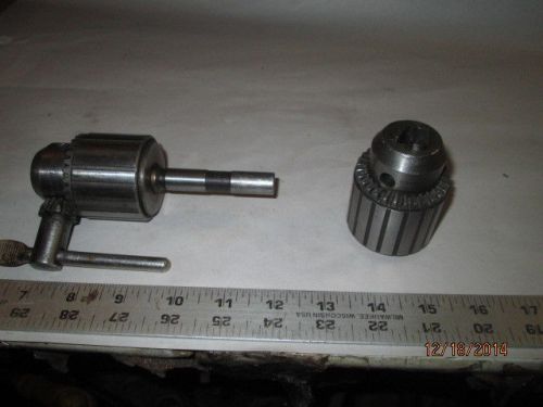 MACHINIST TOOLS LATHE MILL 2 Nice Jacobs Drill Chucks for Machinist