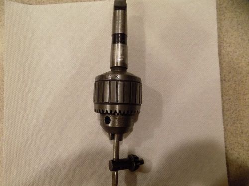 Jacobs ball bearing super chuck 1/2&#034; capacity with mt #3 for sale