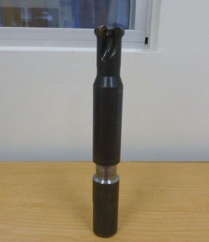 Sandvik indexable end mill, 2 flutes, ra300-025025-09m. used. for sale