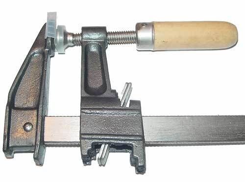 Lot of 4 new 24&#034; f bar clamps woodworking wood clamping carpenter for sale