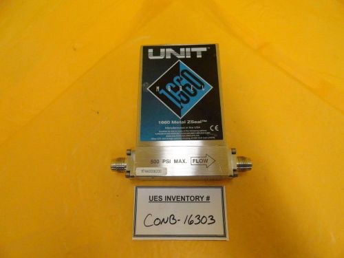 Unit Instruments 1660-101567 Mass Flow Controller AMAT 3030-07165 10 SLM He Used