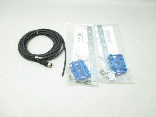 NEW ITW 5051606 SIMCO 5 PIN M12 CONNECTOR CABLE KIT 5M 300V-AC D449221