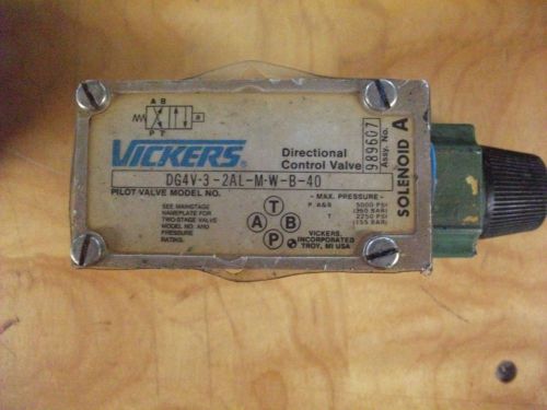 Spare Van Dorn Parts - Vickers Directional Control Valve DG4V-3-2AL-M-W-B-40