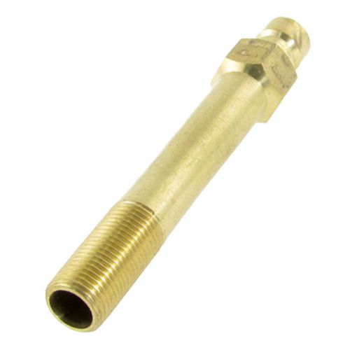 3&#034; Length 3/8&#034; Fine Teeth Male Thread Quick Fitting Mould Brass Pipe Nipple
