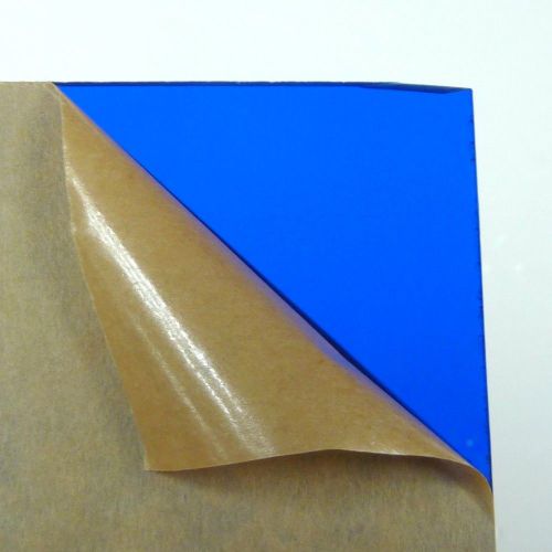 A4 size 2.5mm Transparent Blue Acrylic Plexigrass Plastic Sheet