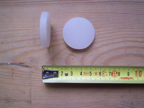 2 pcs. x 34mm diameter x 5mm Thk SILICONE Rubber Sheet Insulating Strip