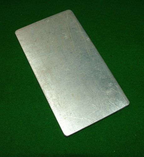 Unique Aluminum Stock Plate: 3&#034; x 5.5&#034; x .25 inches