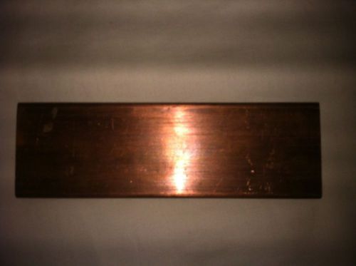 Copper Flat Bar 2&#034; x 1/4&#034; x  8&#034;