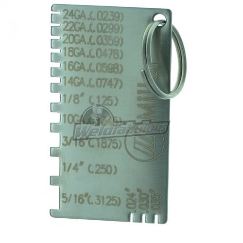 Miller 229895 Gage,Wire  Metal Sizes