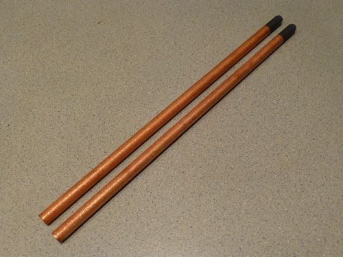 (2) HEAVY DUTY 3/8 x 12 &#034;  Gouging Carbons Rod **FREE SHIPPING** (TWO) Carbones