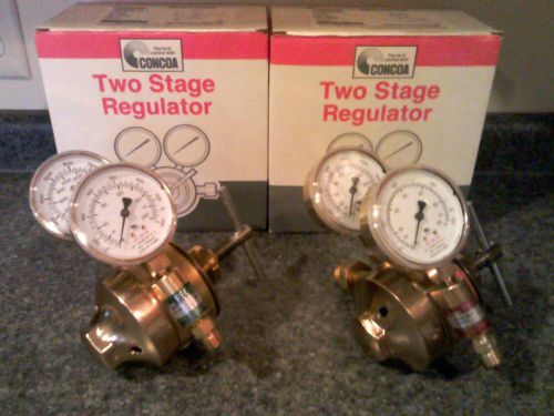 Concoa dual stage regulators (new) for sale