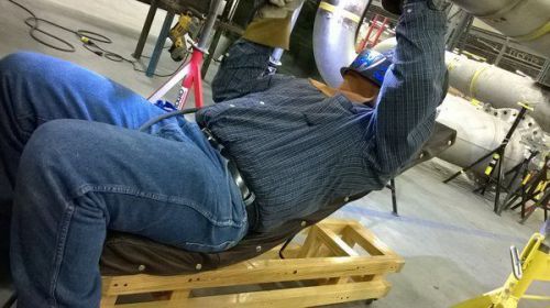 New Welding Invention: (EasyWeld)  Welding Wood Creeper (Chair) Recliner